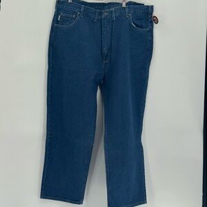 Carhartt Men’s Jeans 46x30 Made in USA Relaxed Fit Heavyweight Denim‎ Work Pants